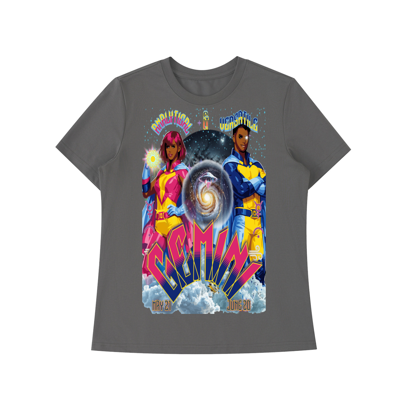 (Gemini)* Essential Standard Shoulder T-Shirt