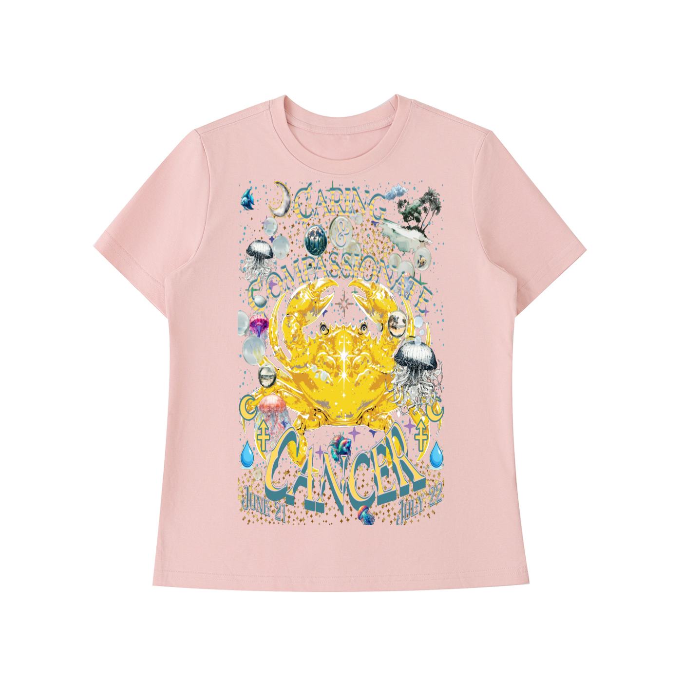 (Cancer) Essential Standard Shoulder T-Shirt