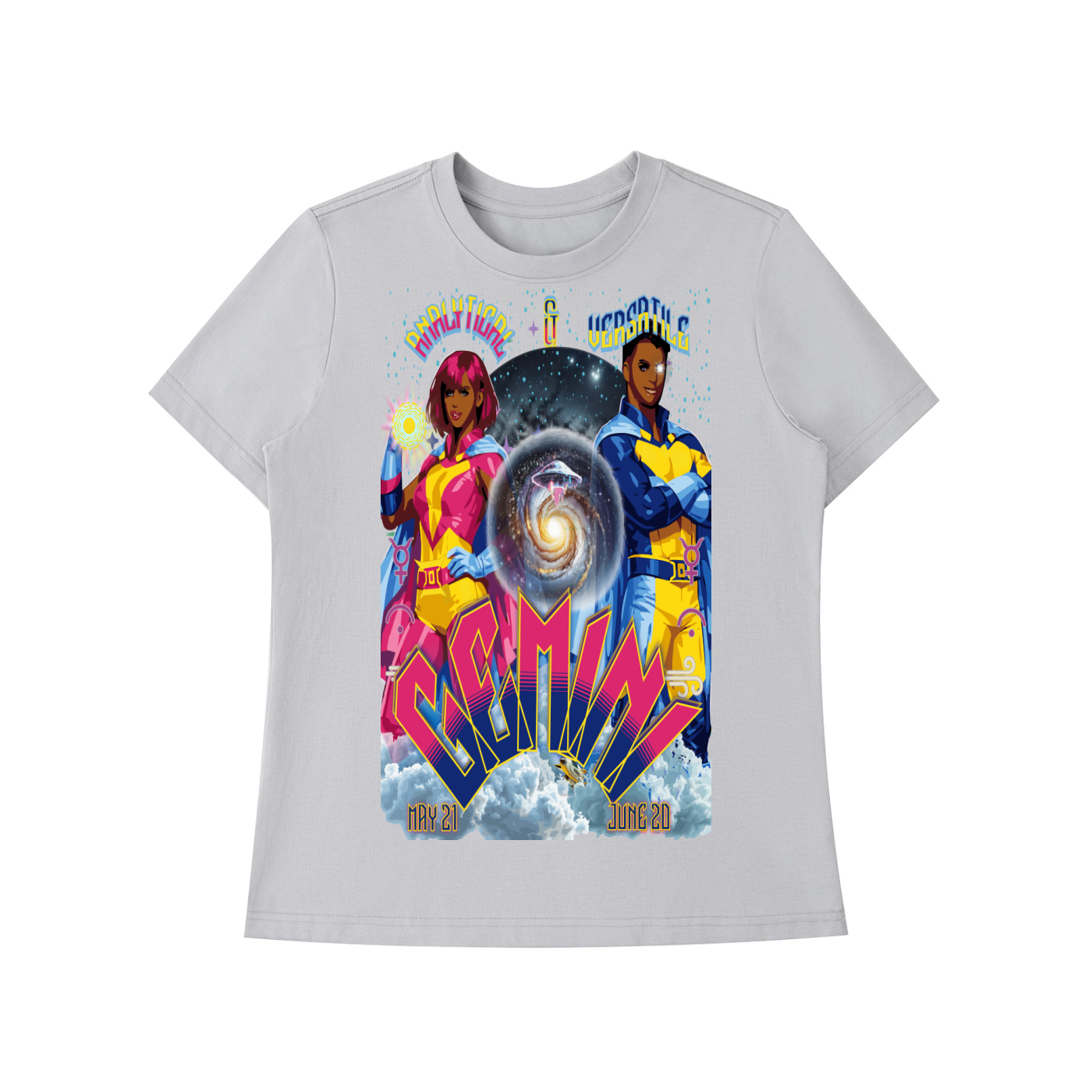 (Gemini)* Essential Standard Shoulder T-Shirt