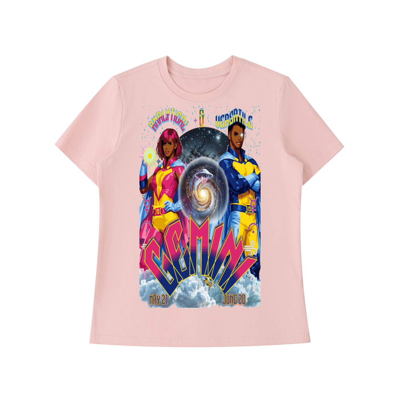 (Gemini)* Essential Standard Shoulder T-Shirt