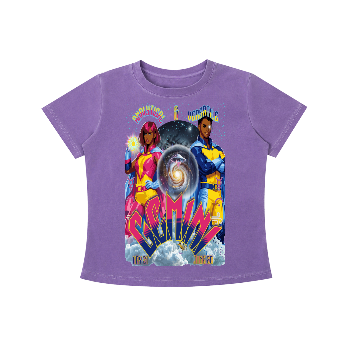 (Gemini)* Vintage Wash Slim Fit T-shirt