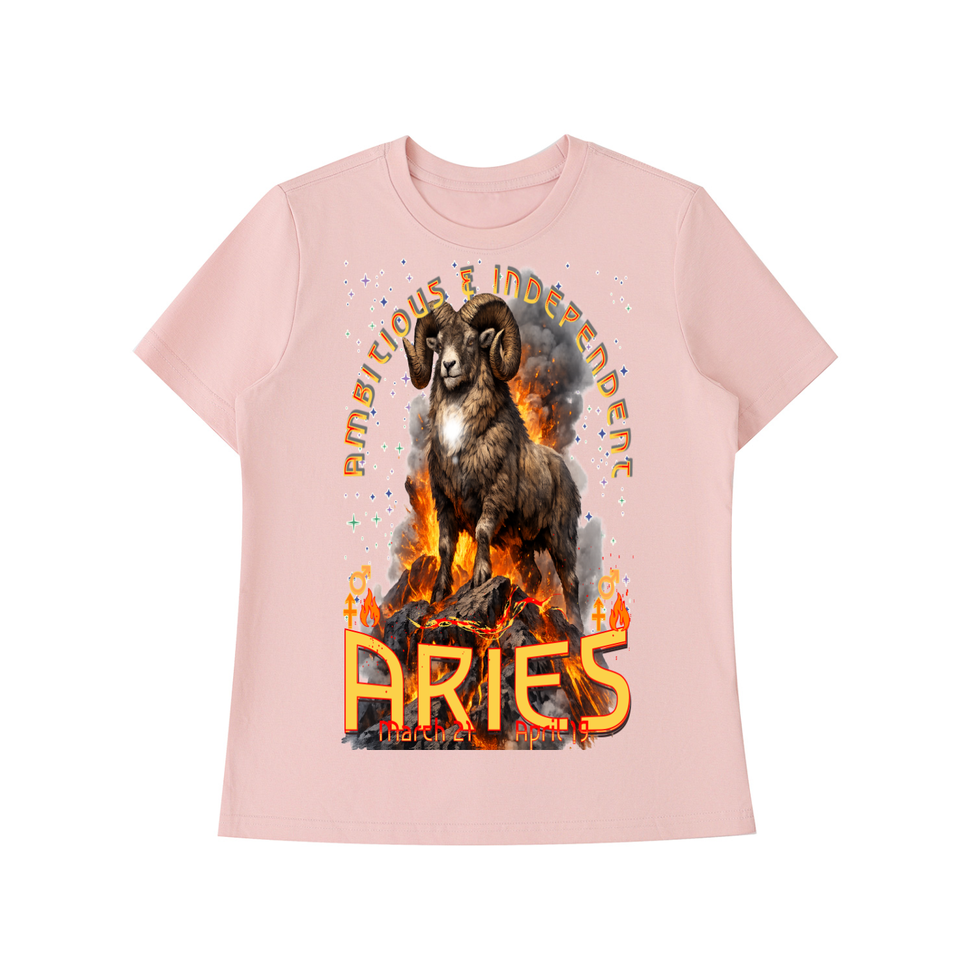(Aries) Essential Standard Shoulder T-Shirt